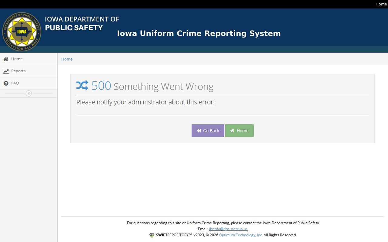 Tabor criminal records official Iowa crime data portal