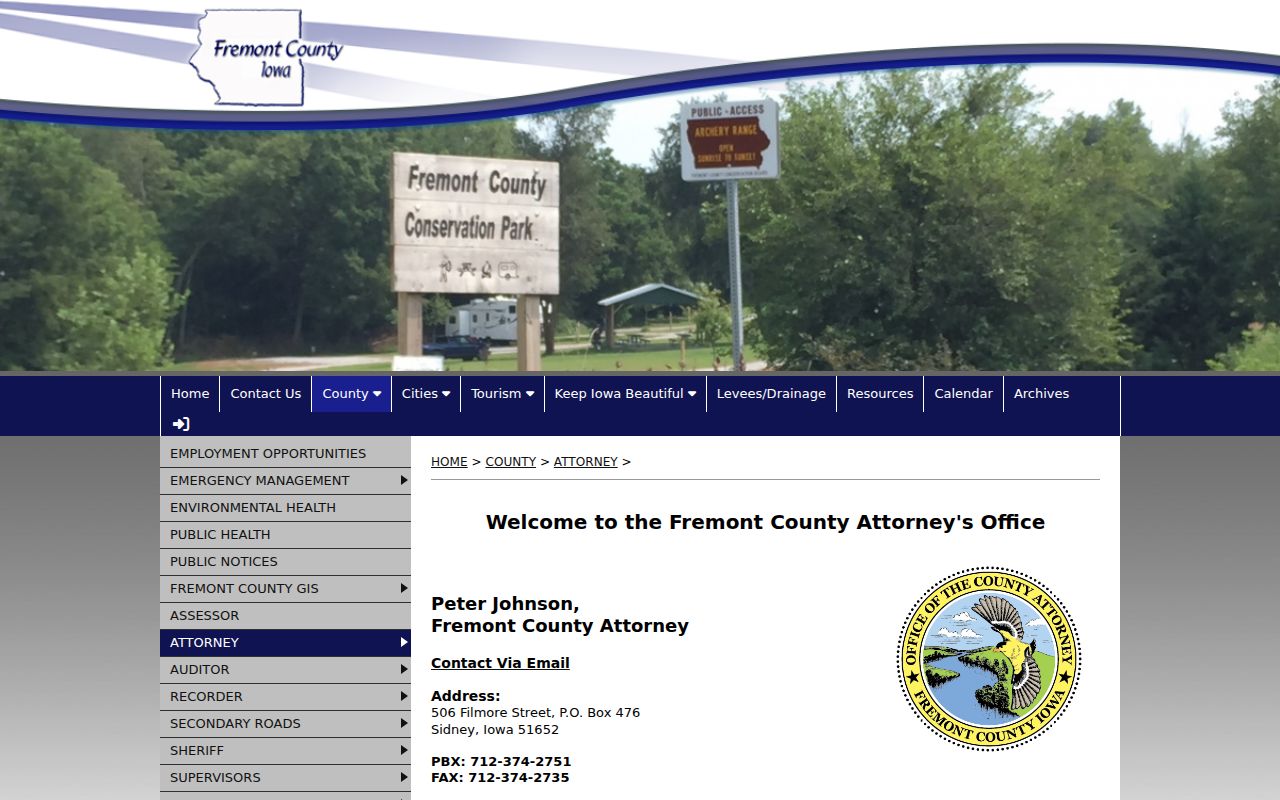 Fremont County criminal case prefix information