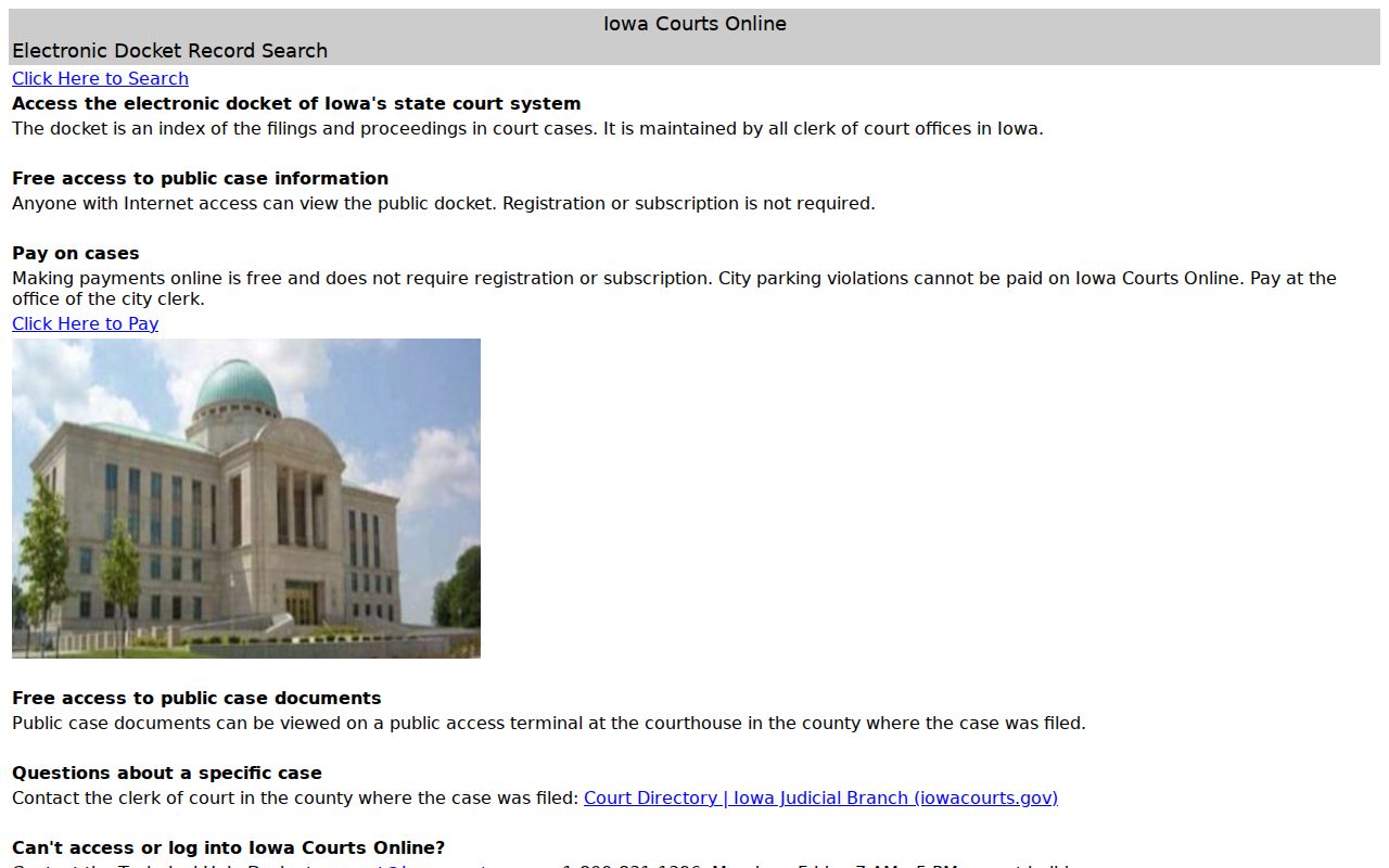 Fremont County criminal court record search